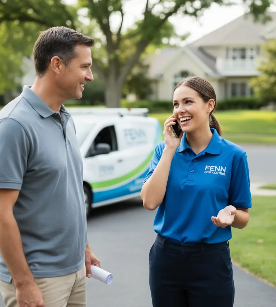 Fenn Pest Control customer support in Jermyn